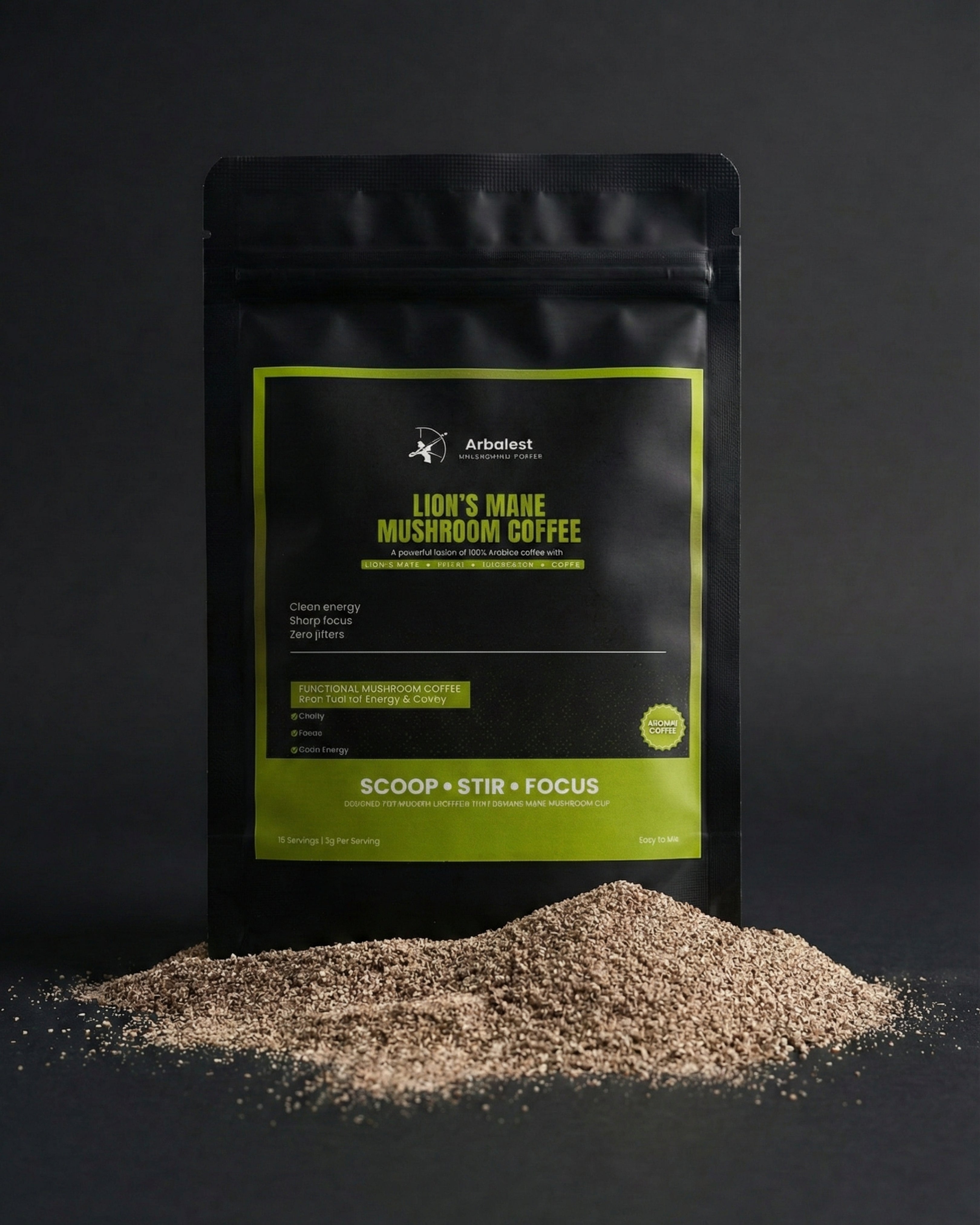 Lion’s Mane Mushroom Instant Coffee